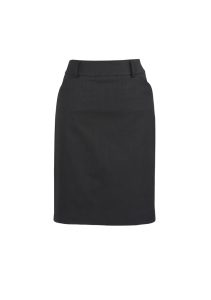 Womens Multi-Pleat Skirt Charcoal 20