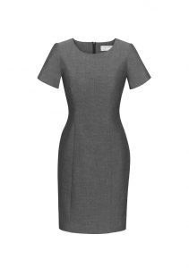 Womens Short Sleeve Dress Grey 22