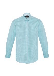 Mens Newport Long Sleeve Shirt Eden Green 5XL