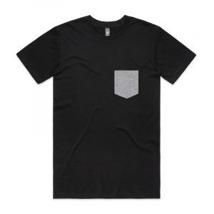 5010_STAPLE_POCKET_TEE_BLACK_GREY_MARLE