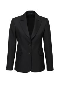 Womens Longline Jacket Black 24