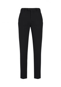 Mens Slim Fit Flat Front Pant Regular Black 72R