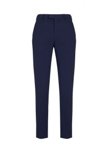 Mens Slim Fit Flat Front Pant Stout Marine 112S