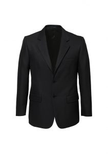 Mens 2 Button Jacket Black 137