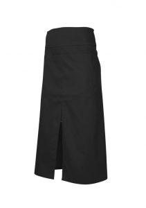 Continental Style Full Length Apron Black FRE