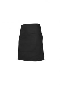 Short Waisted Apron Black FRE