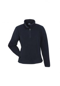 Ladies Trinity 1/2 Zip Pullover Navy XL