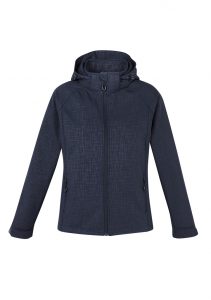 Ladies Geo Jacket Navy S