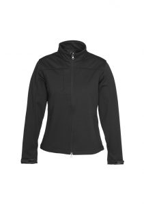 Ladies Soft Shell Jacket Black 2XL