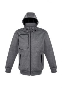 Mens Oslo Jacket Grey Black S