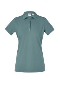 Ladies City Polo Jasper Green 6