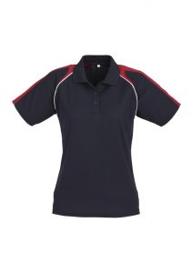 Ladies Triton Polo Navy/Red/White 16