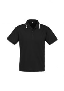 Mens Cambridge Polo Black/White/White 5XL