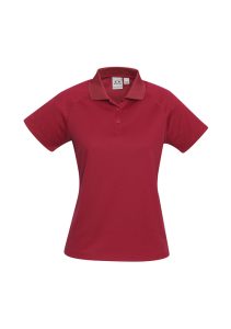 Ladies Sprint Polo Red 10