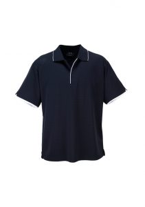 Mens Elite Polo Navy/White 5XL