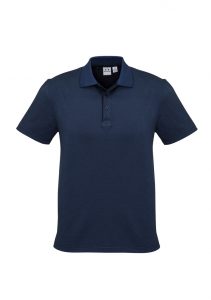 Mens Shadow Polo Carbon Blue 3XL