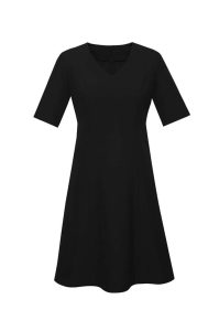 Womens Siena Extended Sleeve Dress Black 20