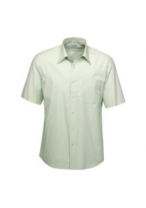 Mens Ambassador Short Sleeve Shirt Green 5XL