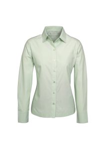 Ladies Ambassador Long Sleeve Shirt Green 24