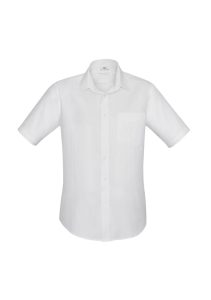 Mens Preston Short Sleeve Shirt White 5XL