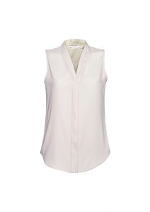 Ladies Madison Sleeveless Ivory 20