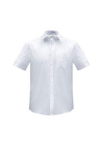 Mens Euro Short Sleeve Shirt White 5XL