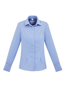 Ladies Regent L/S Shirt Blue 6