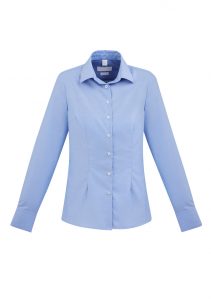 Ladies Regent L/S Shirt Blue 6