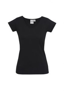 Ladies Viva Tee Black 20