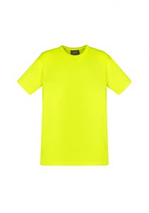 Mens Hi Vis Tee Shirt Yellow XXS