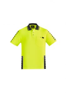 Mens Komodo Polo Yellow/Black 7XL