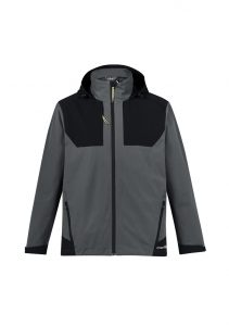 Unisex Streetworx Stretch Waterproof Jacket Charcoal/Black XXS