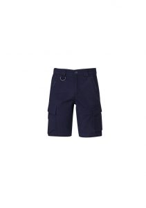 Mens Streetworx Curved Cargo Short Navy 132