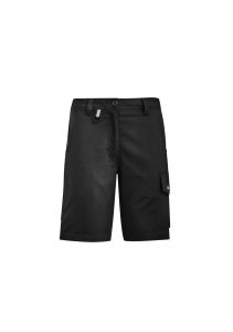 Womens Rugged Cooling Vented Short Black 24