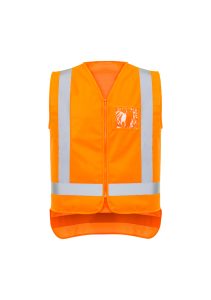 Mens TTMC-W17 Zip Vest Orange 7XL