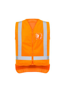 Mens TTMC-W17 Zip Vest Orange 7XL