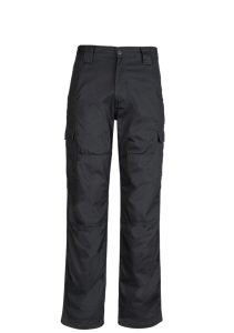 Mens Midweight Drill Cargo Pant (Stout) Black 127