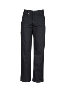 Mens Plain Utility Pant Black 107