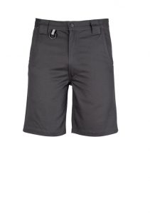 Mens Plain Utility Short Charcoal 72