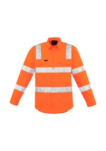 Mens Bio Motion Vic Rail Shirt Vic Rail Orange 7XL