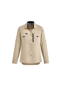 Womens Outdoor L/S Shirt Sand 24