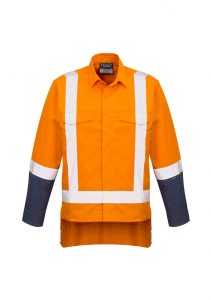 Mens Rugged Cooling TTMC-W17 Work Shirt Orange 7XL